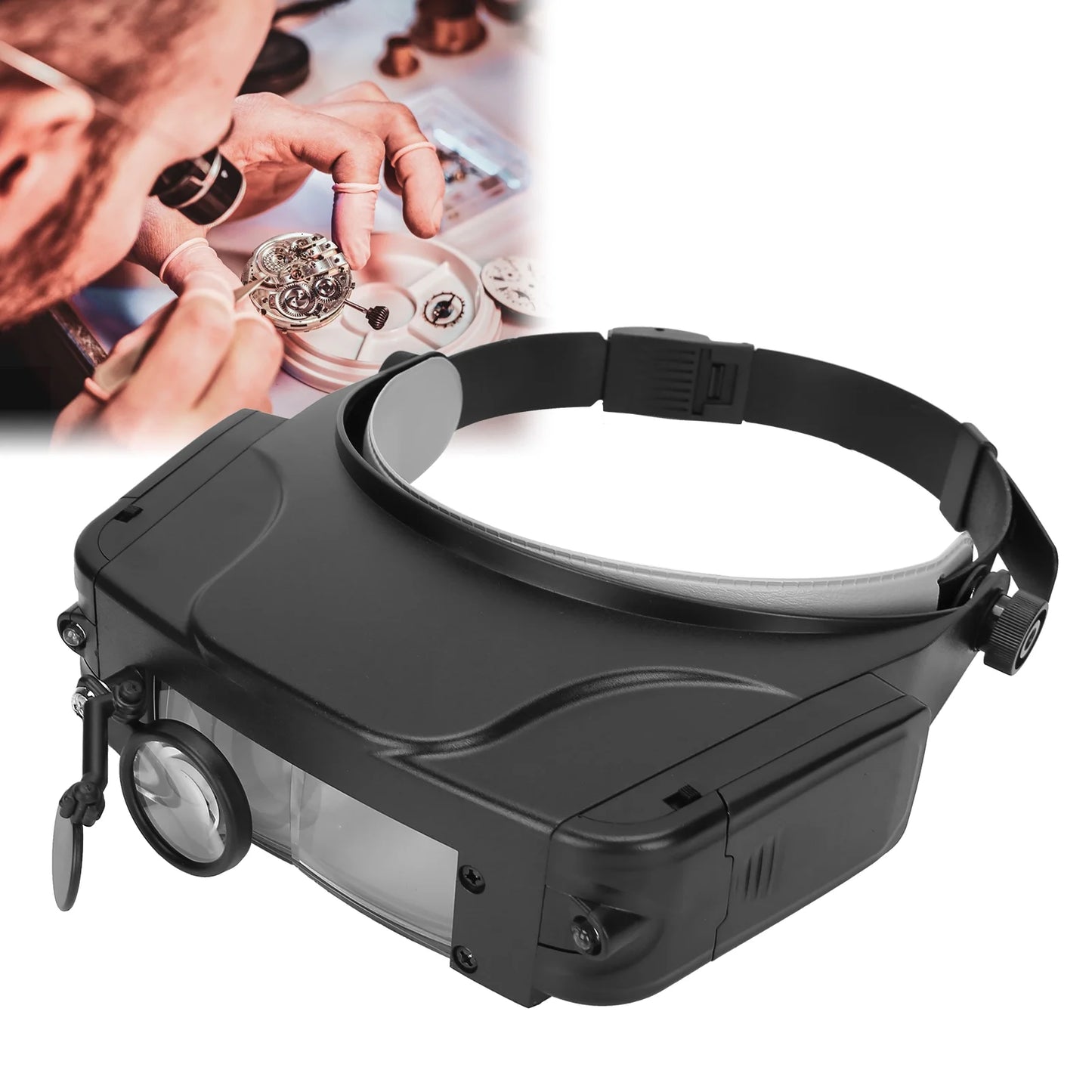 Lupa za glavu sa LED osvetljenjem