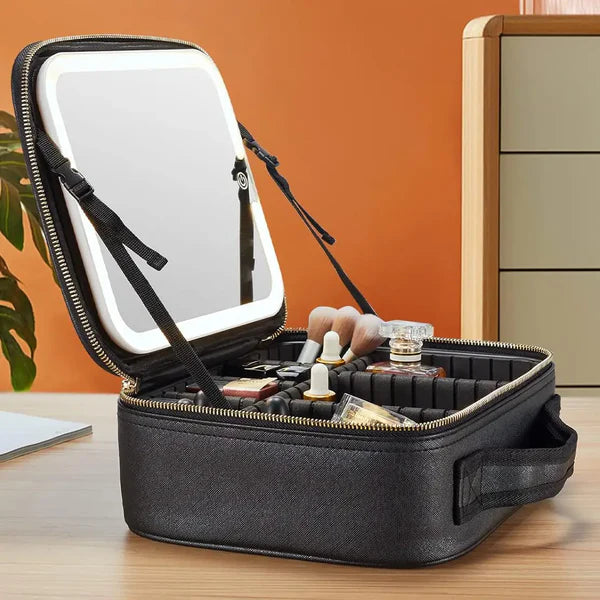 Kvalitetna Torba za Šminku sa Led Svetlom