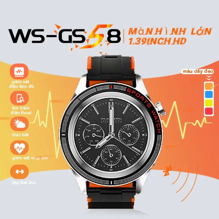 Pametni sat GS58 – Boja Narandžasta