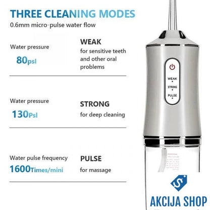 Električni aparat za čišćenje desni i zuba