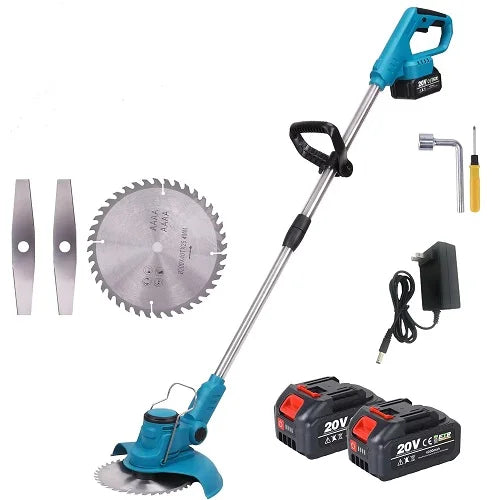 Aku trimer za travu sa 2 baterije