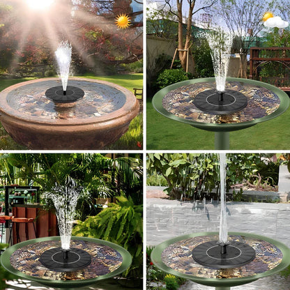 Magična solarna fontana