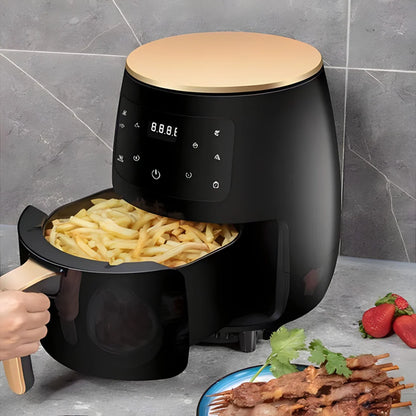 Friteza na vruć vazduh -  Air Fryer - Silver Crest 6L + 50 papira za pečenje