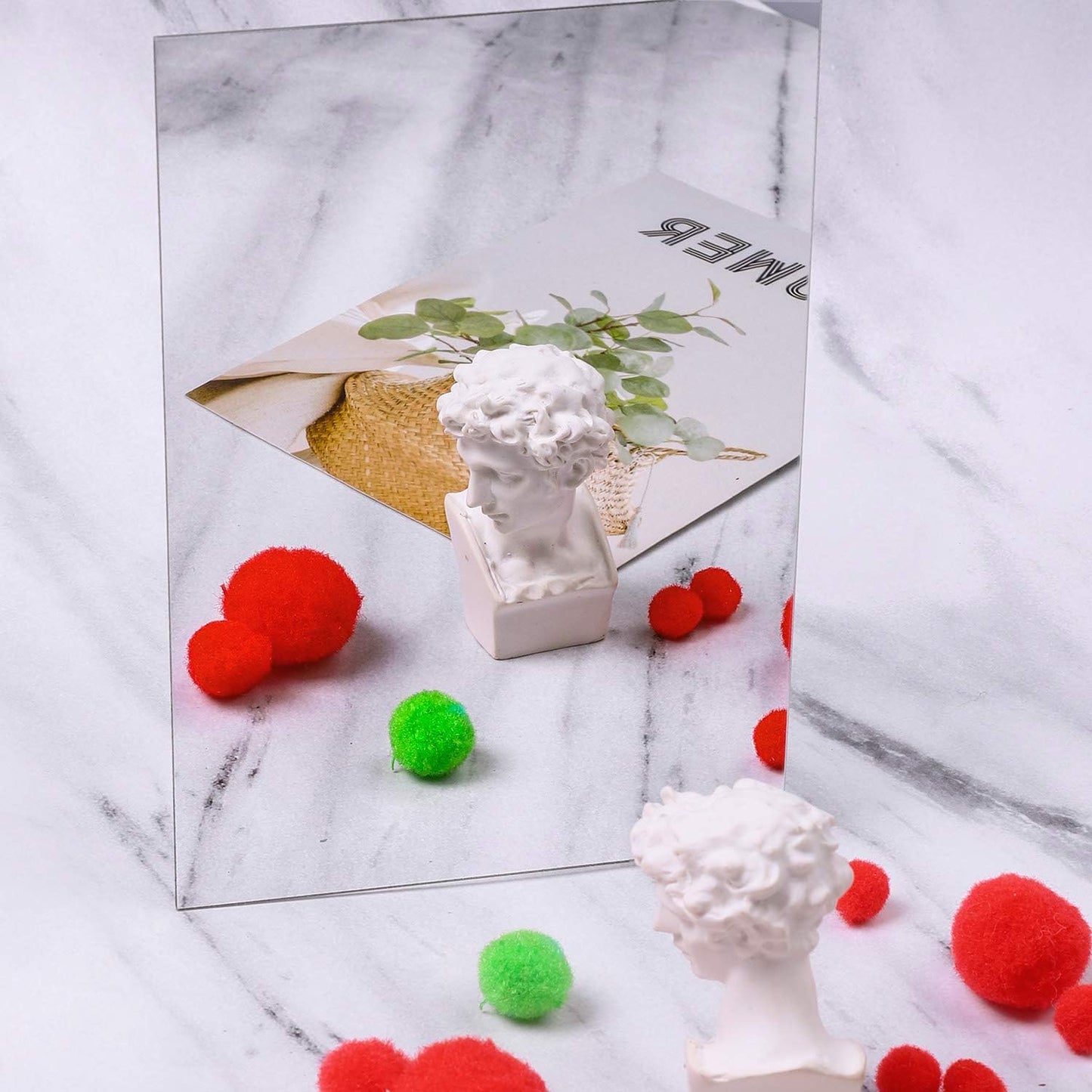 Fleksibilno Samolepljivo Ogledalo 40×50cm