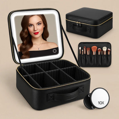 Kvalitetna Torba za Šminku sa Led Svetlom