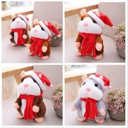 Novogodišnji brbljivi hrčak igračka