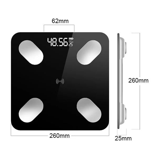 Pametna Bluetooth digitalna vaga - Digitalna vaga sa 17 funkcija