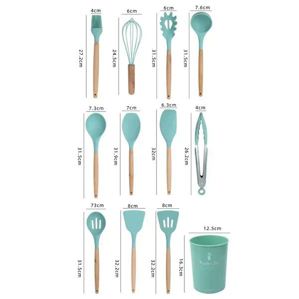 Set kuhinjskog pribora 12 delova