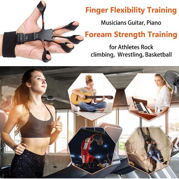 Silikonski Trenažer za Prste