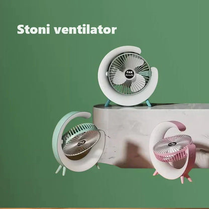 Stoni ventilator sa RGB osvetljenjem
