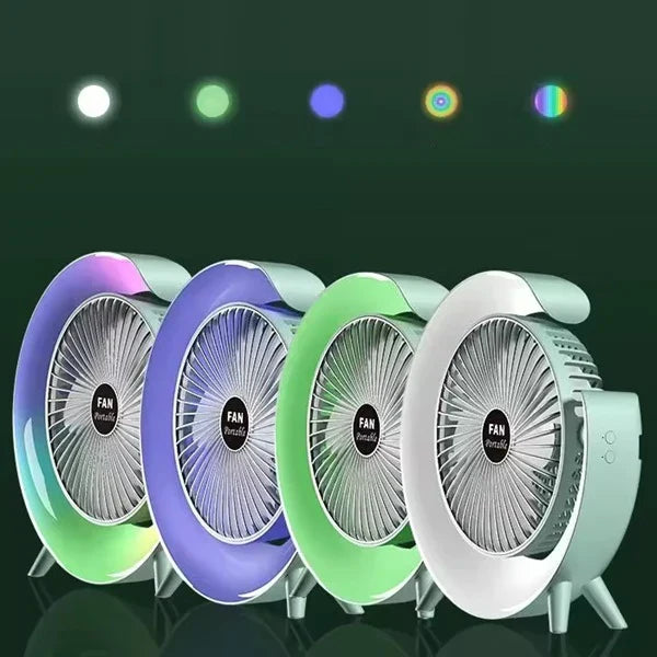 Stoni ventilator sa RGB osvetljenjem