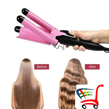 Monofunkcionalni uvijač za talasastu kosu