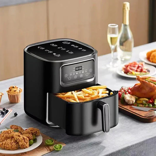 Friteza na vruć vazduh - Air Fryer - Silver Crest 10L + 50 papira za pečenje