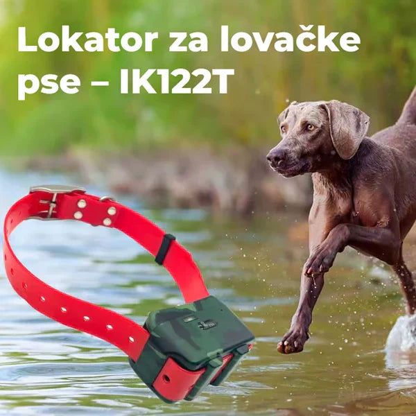 Lokator za lovačke pse - Tracker za pse IK122T 4G GPS