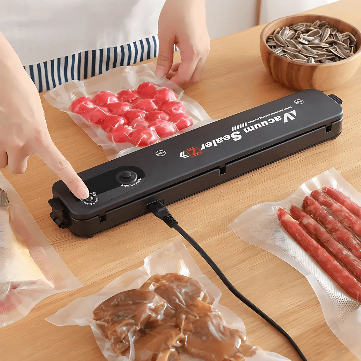 Aparat za vakumiranje hrane + set kesa