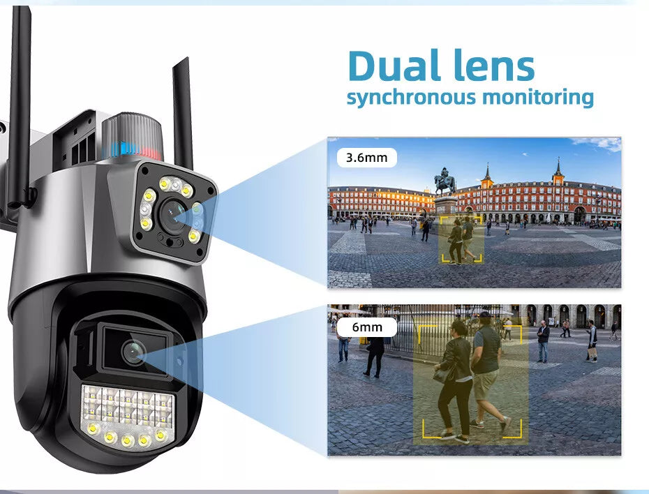 WiFi Kamera za video nadzor 6MP 4K