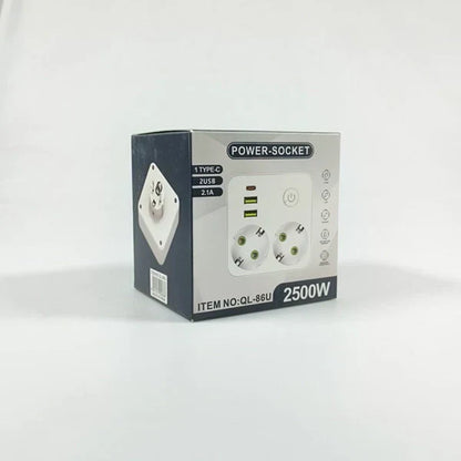 Utičnica USB Type-C port 2500w - lopov razdelnik