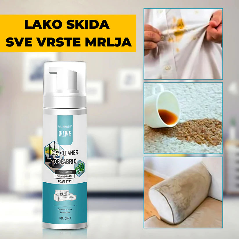 Magična pena za suvo uklanjanje mrlja i fleka
